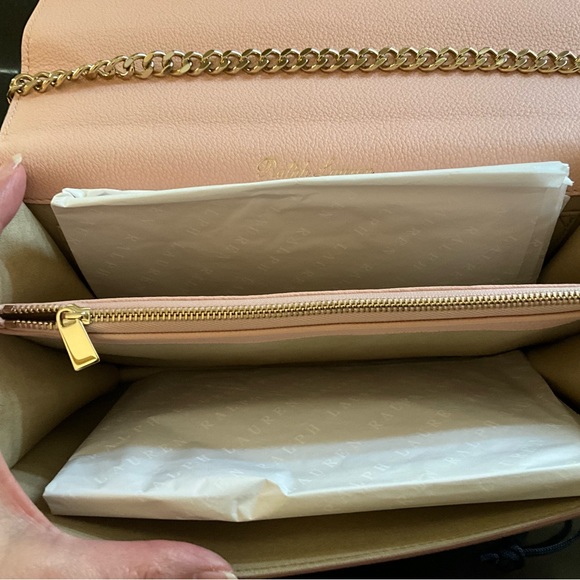 Ralph Lauren Collection Pink Chain Shoulder Bag NWT - Picture 7 of 16